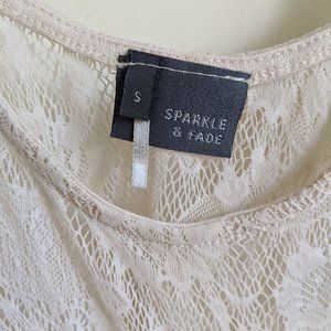 2 Lace crop tops